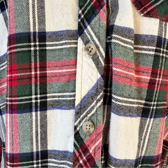 BDG Button Down Plaid Flannel Shirt - Picture 3 of 11